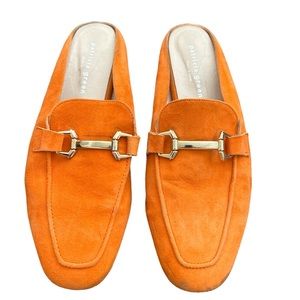 Patricia Green Orange Mules love them but too small
